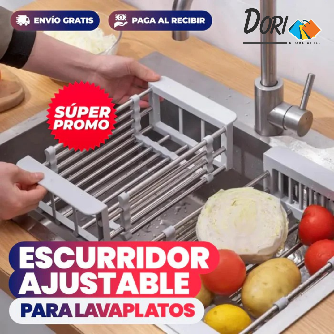 Escurridor Ajustable para Lavaplatos