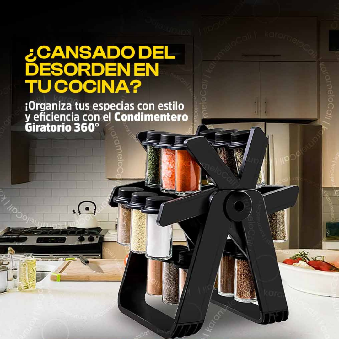 Condimentero Giratorio 360