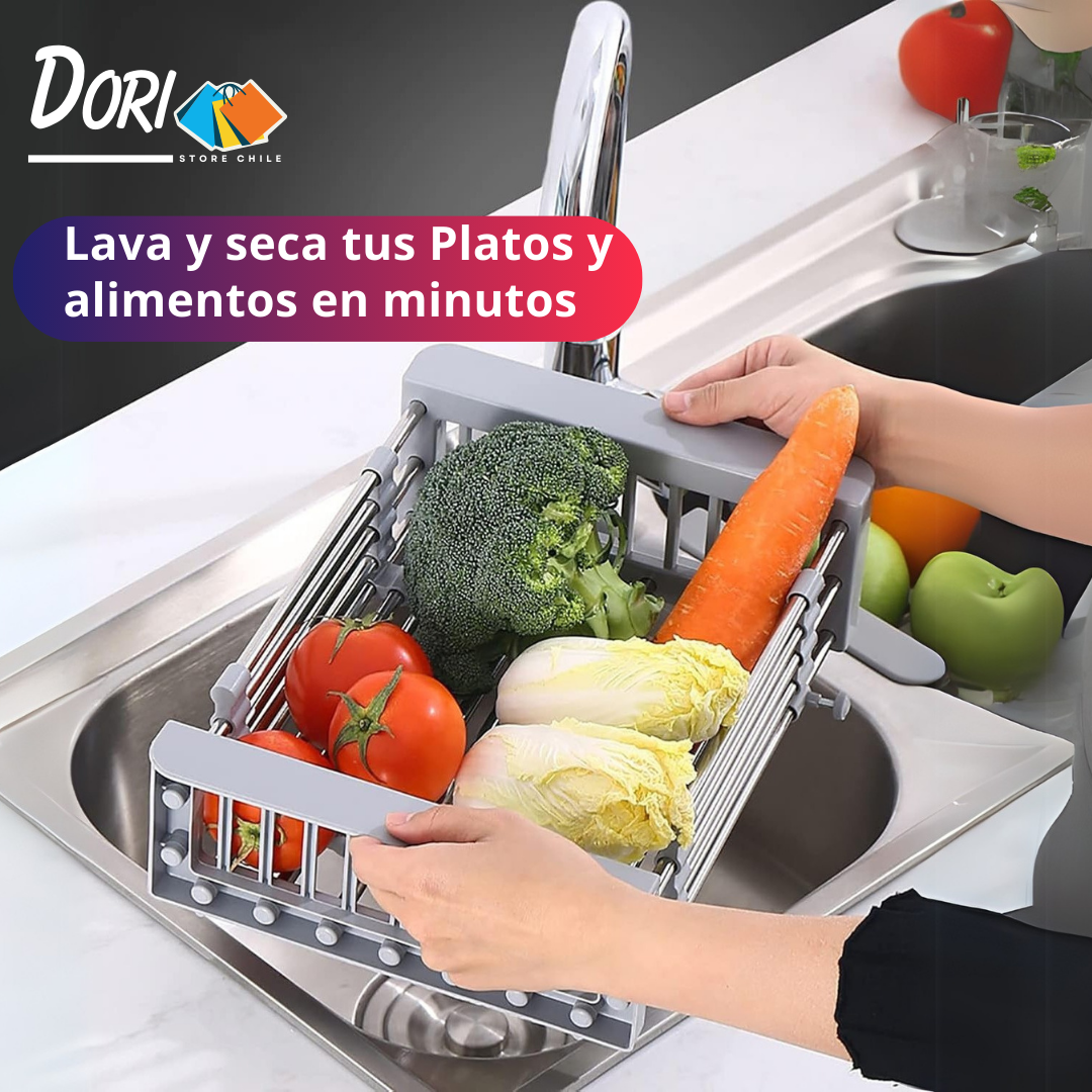 Escurridor Ajustable para Lavaplatos