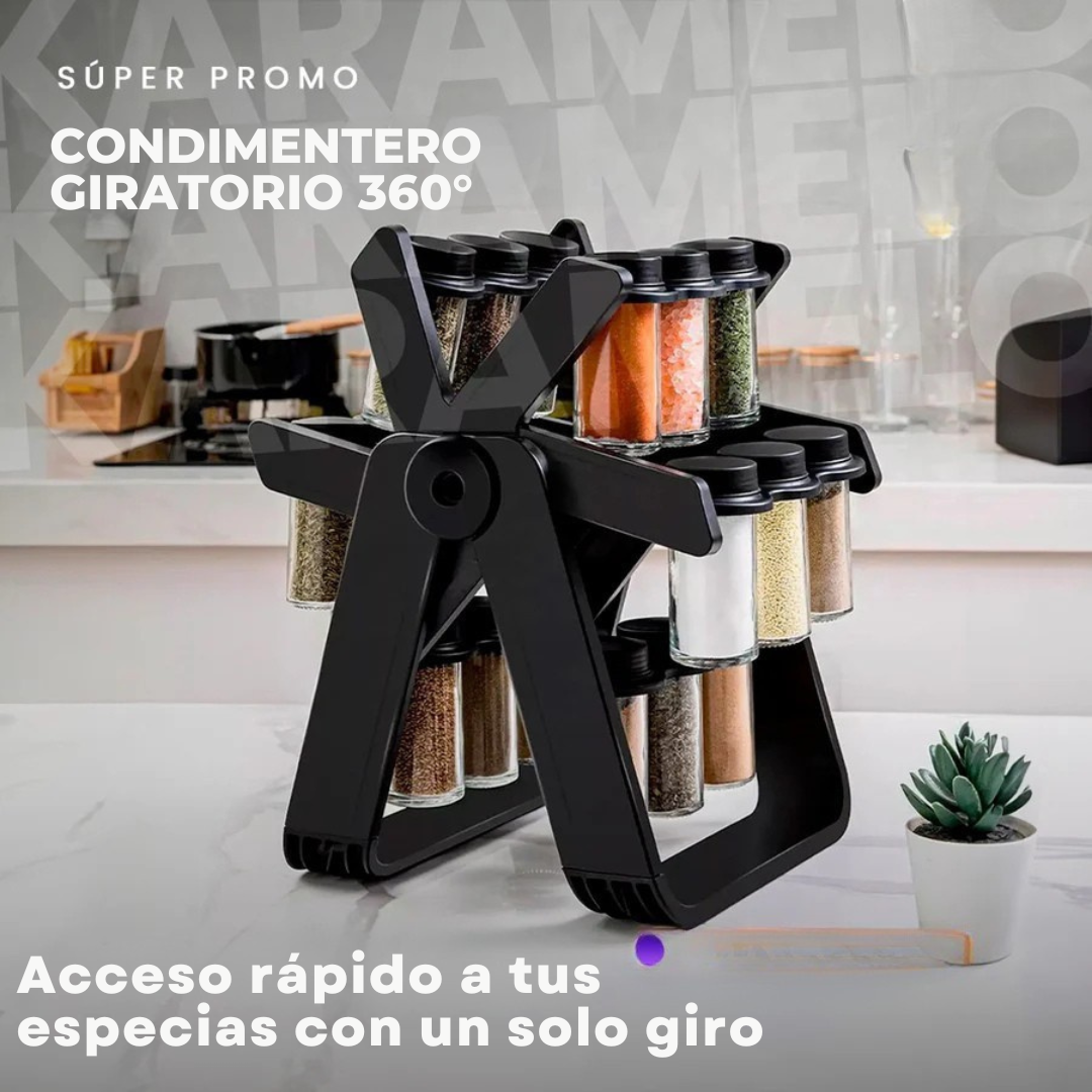 Condimentero Giratorio 360