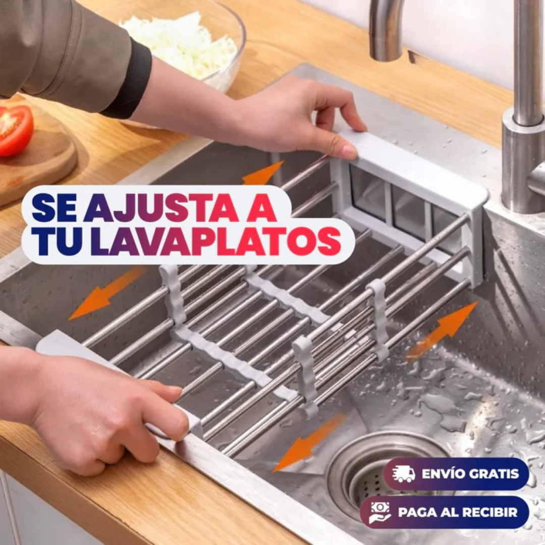 Escurridor Ajustable para Lavaplatos