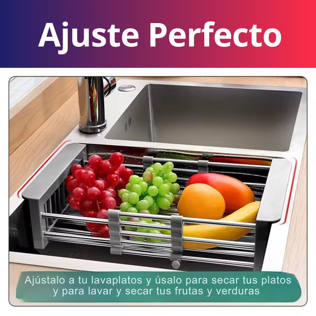 Escurridor Ajustable para Lavaplatos
