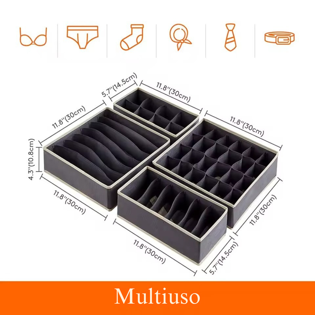 Organizador de Ropa Interior - Set x 4