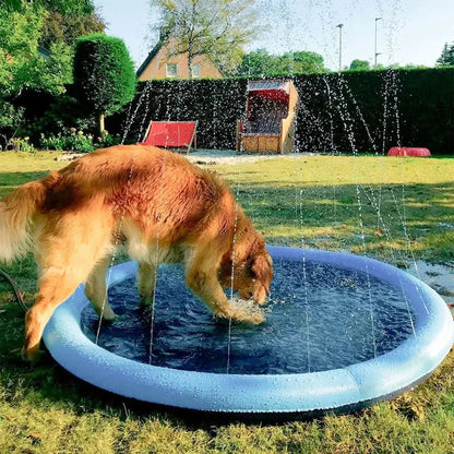 Piscina y Rociador para mascotas