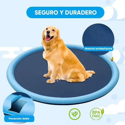 Piscina y Rociador para mascotas