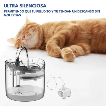 Fuente de Agua para Gatos y mascotas