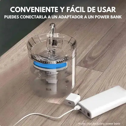 Fuente de Agua para Gatos y mascotas