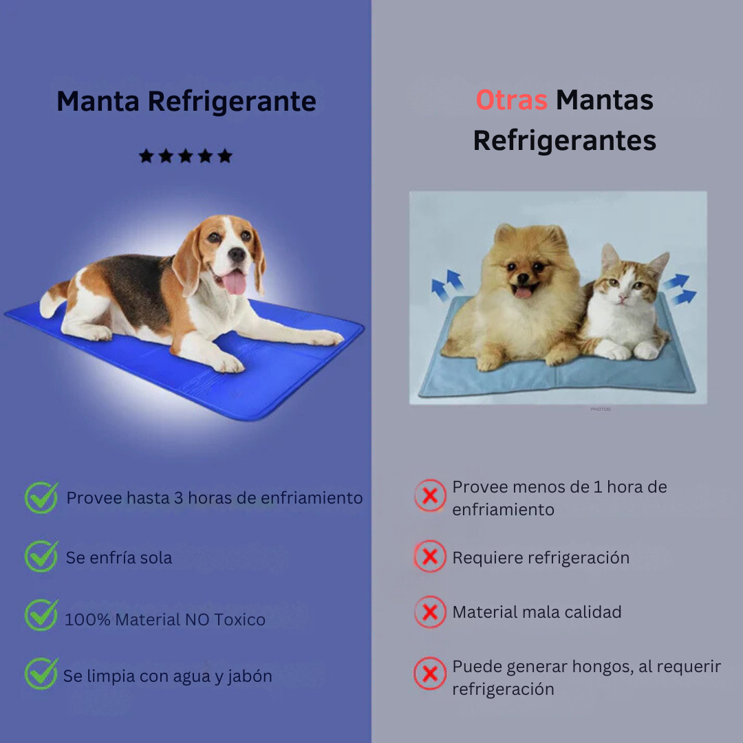 Manta Refrigerante Para Mascota